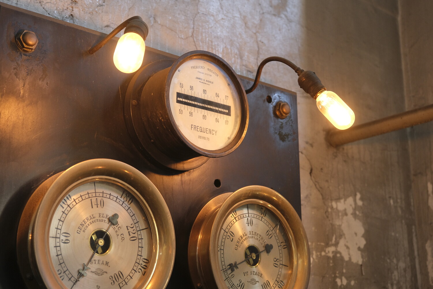 Measuring equipment at the Georgetown Steam Plant in Seattle, WA, US